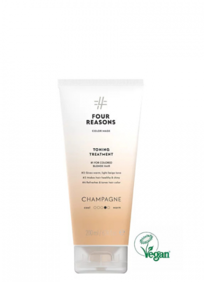 Four Reasons Color Mask Hair Toning Treatment Champagne 200ml